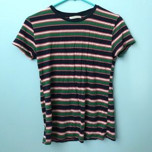 zara striped tee